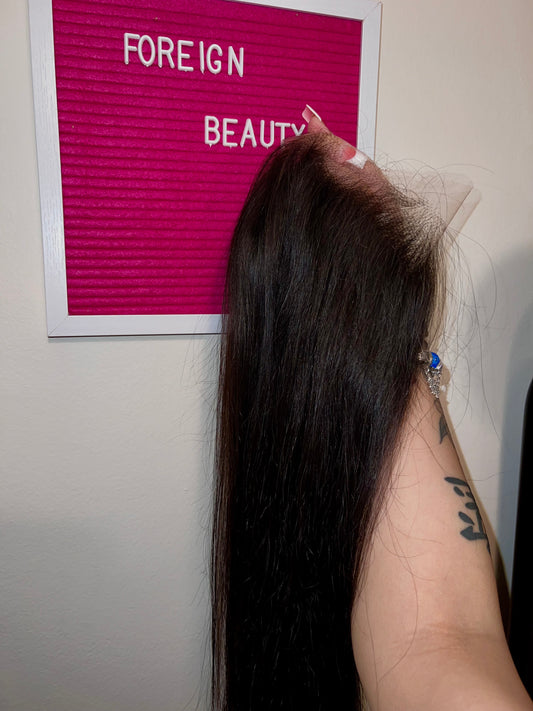 13x4𝑯𝑫 𝒉𝒖𝒎𝒂𝒏 𝒉𝒂𝒊𝒓𝒇𝒓𝒐𝒏𝒕𝒂𝒍 straight